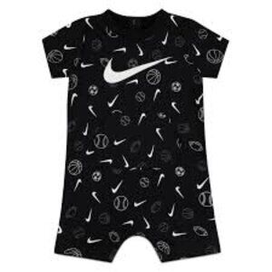 Nike Sports Graphics Logo Romper Newborn NWT